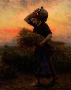Jules Breton Dawn Spain oil painting artist